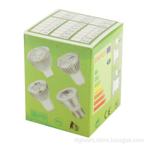 High Quality White LED Energy Saving Spotlight Bulb, AC 85-265V